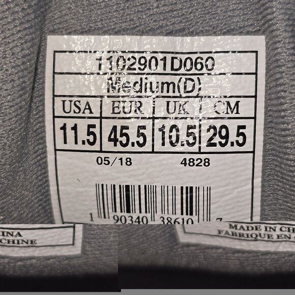 Brooks Levitate 2 Men\'s Sz 11 & 11.5 Gray Sneakers (1102901D060) MISMATCHED SIZE main image 7